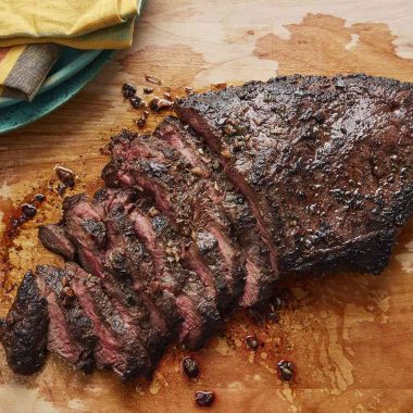 Cooked Flat Iron Steak Photo