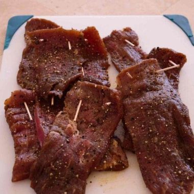Beef Jerky Bites Ginger