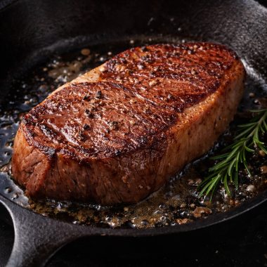 Cast Iron Sirloin Steak Recipe Photo